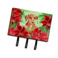 Micasa Red Dachshund Poinsettas Leash or Key Holder MI750498